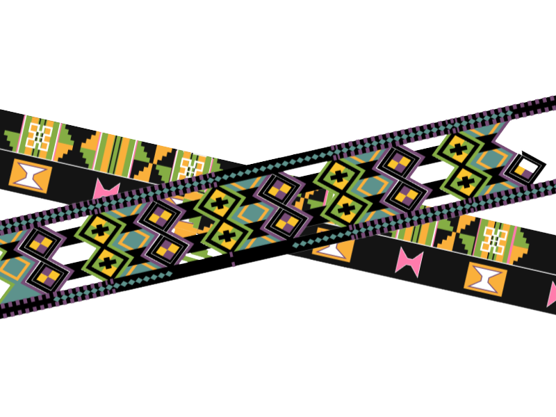 kente strips